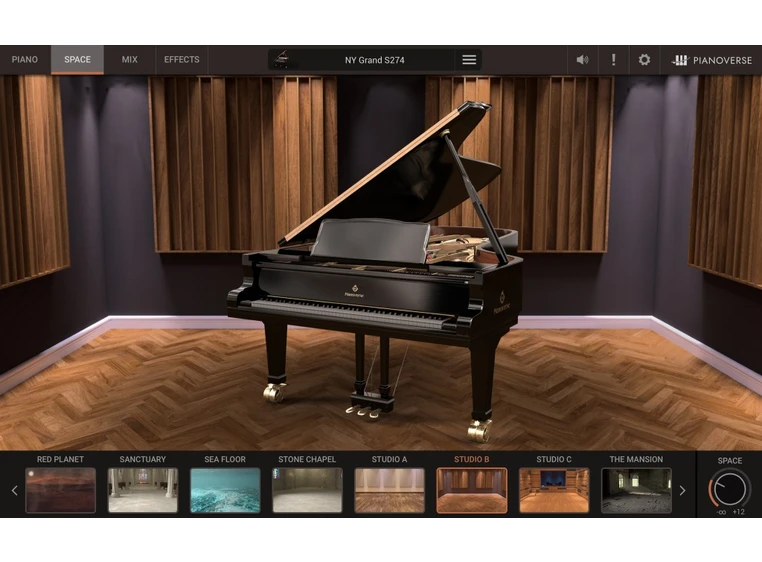 IK Multimedia Pianoverse [Download] NY Grand S274 